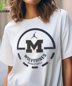 Nike Wolverines Free Throw Short Sleeve T Shirt