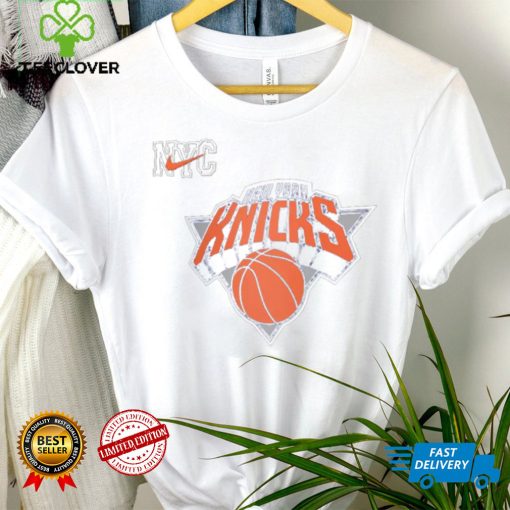 Nike Youth 2023 24 City Edition New York Knicks Black Courtside Shirt