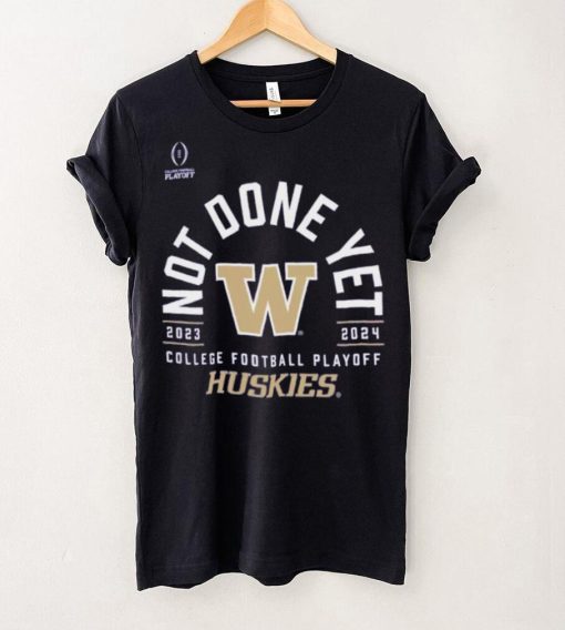 Nike Youth 2023 24 College Football Playoff Sugar Bowl Bound Washington Huskies Not Done Yet T Shirt