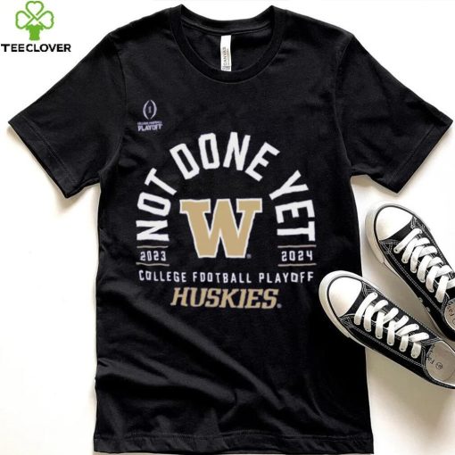 Nike Youth 2023 24 College Football Playoff Sugar Bowl Bound Washington Huskies Not Done Yet T Shirt