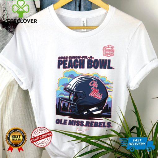 Nike Youth 2023 Peach Bowl Bound Ole Miss Rebels T Shirt