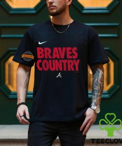 Nike Youth Atlanta Braves Navy Team Engineered T Shirt