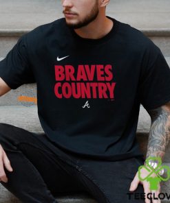 Nike Youth Atlanta Braves Navy Team Engineered T Shirt