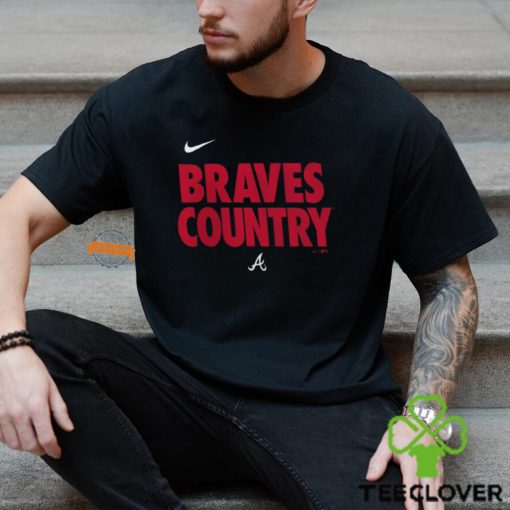 Nike Youth Atlanta Braves Navy Team Engineered T Shirt