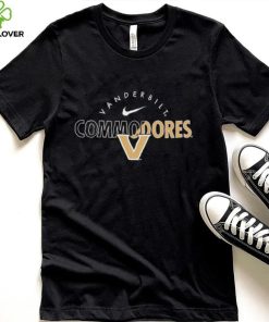 Nike Youth Vanderbilt Commodores Black Core Cotton Logo T Shirt