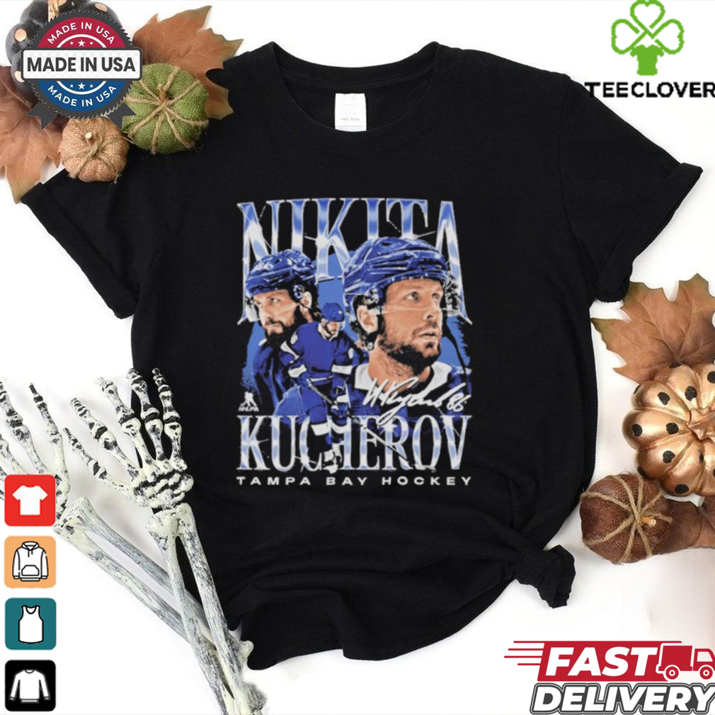 Nikita kucherov tampa bay vintage signature shirt Nikita kucherov tampa bay vintage signature shirt