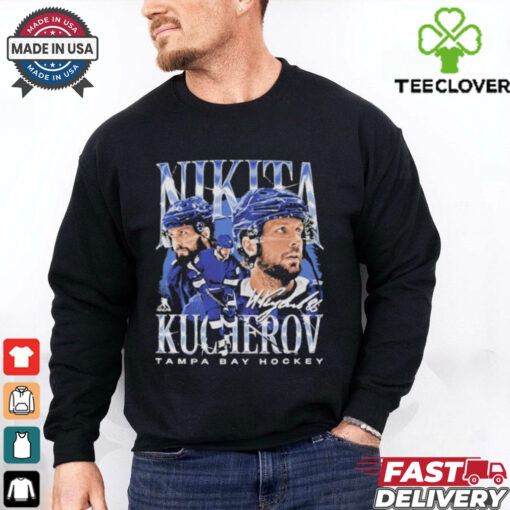 Nikita kucherov tampa bay vintage signature shirt