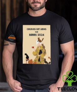 Nikki Barnes Childless Cat Ladies For Harris 2024 Shirt