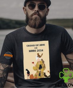 Nikki Barnes Childless Cat Ladies For Harris 2024 Shirt