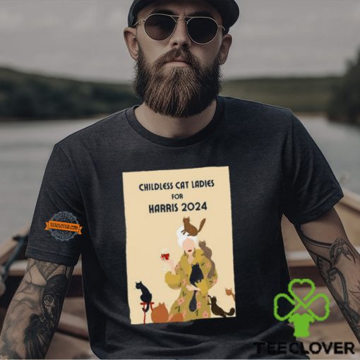 Nikki Barnes Childless Cat Ladies For Harris 2024 Shirt