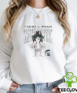 Nikki and Nyah Michigan State cartoon shirt 3 Nikki and Nyah Michigan State cartoon shirt