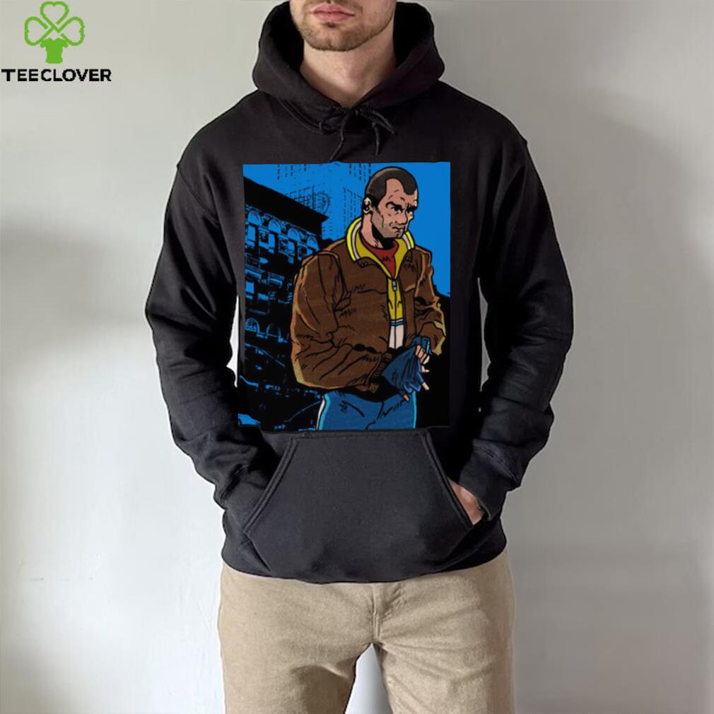 Niko Bellic The Cool Guy Grand Theft Auto Gta Graphic shirt