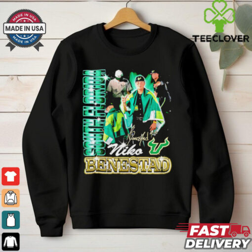 Niko Benestad South Florida Bulls vintage signature shirt