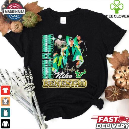 Niko Benestad South Florida Bulls vintage signature shirt