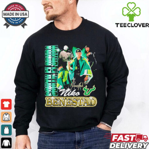 Niko Benestad South Florida Bulls vintage signature shirt