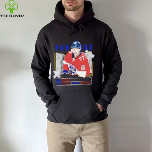 Niko Mikkola number 77 Florida Panthers ice hockey player pose paper gift hoodie, sweater, longsleeve, shirt v-neck, t-shirt