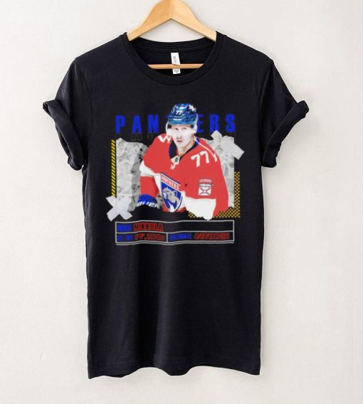 Niko Mikkola number 77 Florida Panthers ice hockey player pose paper gift hoodie, sweater, longsleeve, shirt v-neck, t-shirt