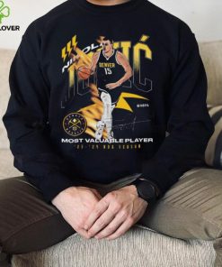 Nikola Jokic Denver Nuggets 2024 NBA MVP Award Signature hoodie, sweater, longsleeve, shirt v-neck, t-shirt