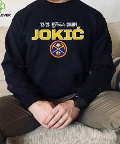 Nikola Jokic Denver Nuggets ’22 ’23 NBA finals champs shirt