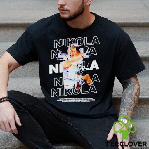 Nikola Jokic Denver Nuggets Broken Mirror Shirt