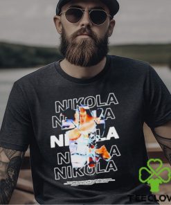 Nikola Jokic Denver Nuggets Broken Mirror Shirt