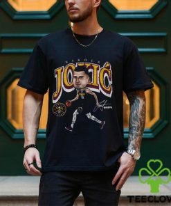 Nikola Jokic Denver Nuggets Cartoon WHT SHIRT