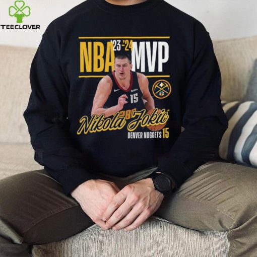 Nikola Jokic Denver Nuggets Fanatics Branded 2024 NBA MVP Drive & Kick T Shirt