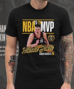 Nikola Jokic Denver Nuggets Fanatics Branded 2024 NBA MVP Drive & Kick T Shirt