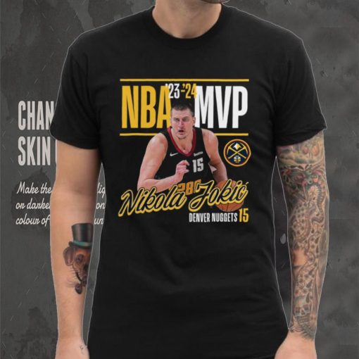 Nikola Jokic Denver Nuggets Fanatics Branded 2024 NBA MVP Drive & Kick T Shirt