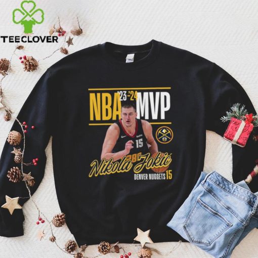 Nikola Jokic Denver Nuggets Fanatics Branded 2024 NBA MVP Drive & Kick T Shirt