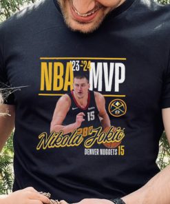 Nikola Jokic Denver Nuggets Fanatics Branded 2024 NBA MVP Drive & Kick T Shirt