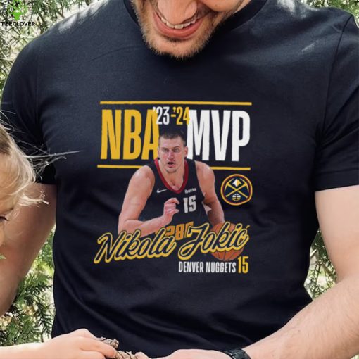 Nikola Jokic Denver Nuggets Fanatics Branded 2024 NBA MVP Drive & Kick T Shirt