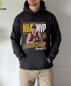 Nikola Jokic Denver Nuggets Fanatics Branded 2024 NBA MVP Drive & Kick T Shirt