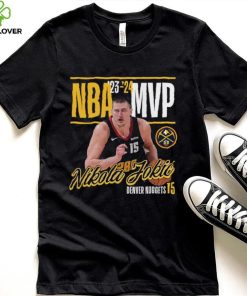 Nikola Jokic Denver Nuggets Fanatics Branded 2024 NBA MVP Drive & Kick T Shirt