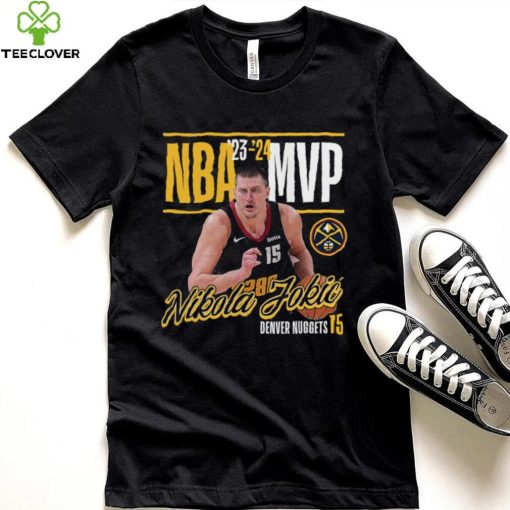 Nikola Jokic Denver Nuggets Fanatics Branded 2024 NBA MVP Drive & Kick T Shirt