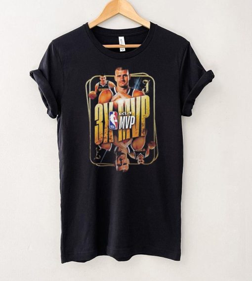 Nikola Jokic Denver Nuggets Kia MVP For The 3rd Time In The Last 4 Seasons Unisex T Shirt