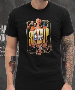 Nikola Jokic Denver Nuggets Kia MVP For The 3rd Time In The Last 4 Seasons Unisex T Shirt