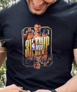 Nikola Jokic Denver Nuggets Kia MVP For The 3rd Time In The Last 4 Seasons Unisex T Shirt