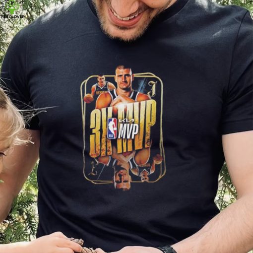 Nikola Jokic Denver Nuggets Kia MVP For The 3rd Time In The Last 4 Seasons Unisex T Shirt