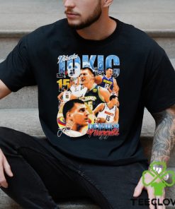 Nikola Jokic Denver Nuggets NBA basketball signature graphic shirt