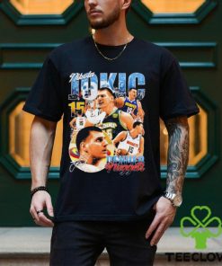 Nikola Jokic Denver Nuggets NBA basketball signature graphic shirt