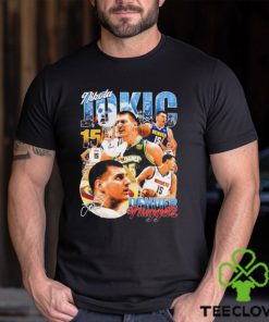 Nikola Jokic Denver Nuggets NBA basketball signature graphic shirt