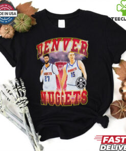 Nikola Jokic & Jamal Murray Denver Nuggets players shirt
