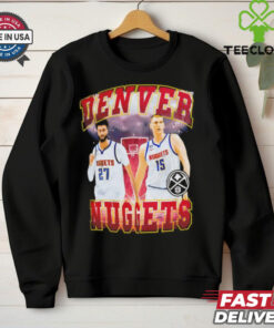 Nikola Jokic & Jamal Murray Denver Nuggets players shirt
