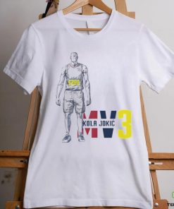 Nikola Jokic MV3 Denver Nuggets Basketball Player shirt