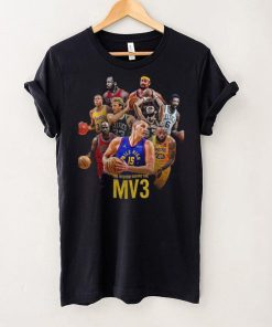 Nikola Jokic MV3 Join 3 Times MVP Iconic Players A Milestone Of His Career Unisex T Shirt