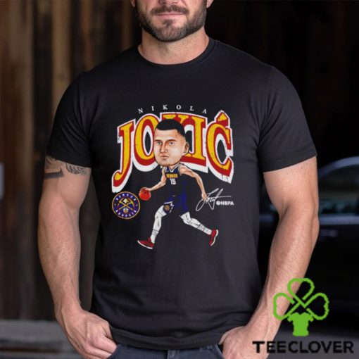 Nikola Jokic cartoon Denver Nuggets signature shirt