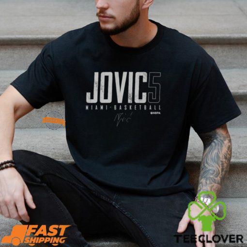 Nikola Jovic Miami Elite Shirt