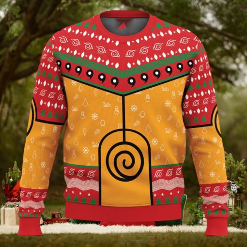Nine Tails Chakra Mode Naruto Ugly Christmas Sweater