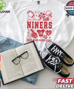 Niners Bang Bang Niner Gang San Francisco Football 1946 t shirt